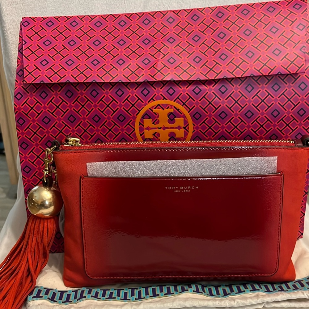 Brand new condition never use 2 way Tory Burch purse